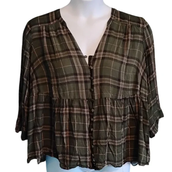 Torrid baby doll button up - Picture 2 of 5